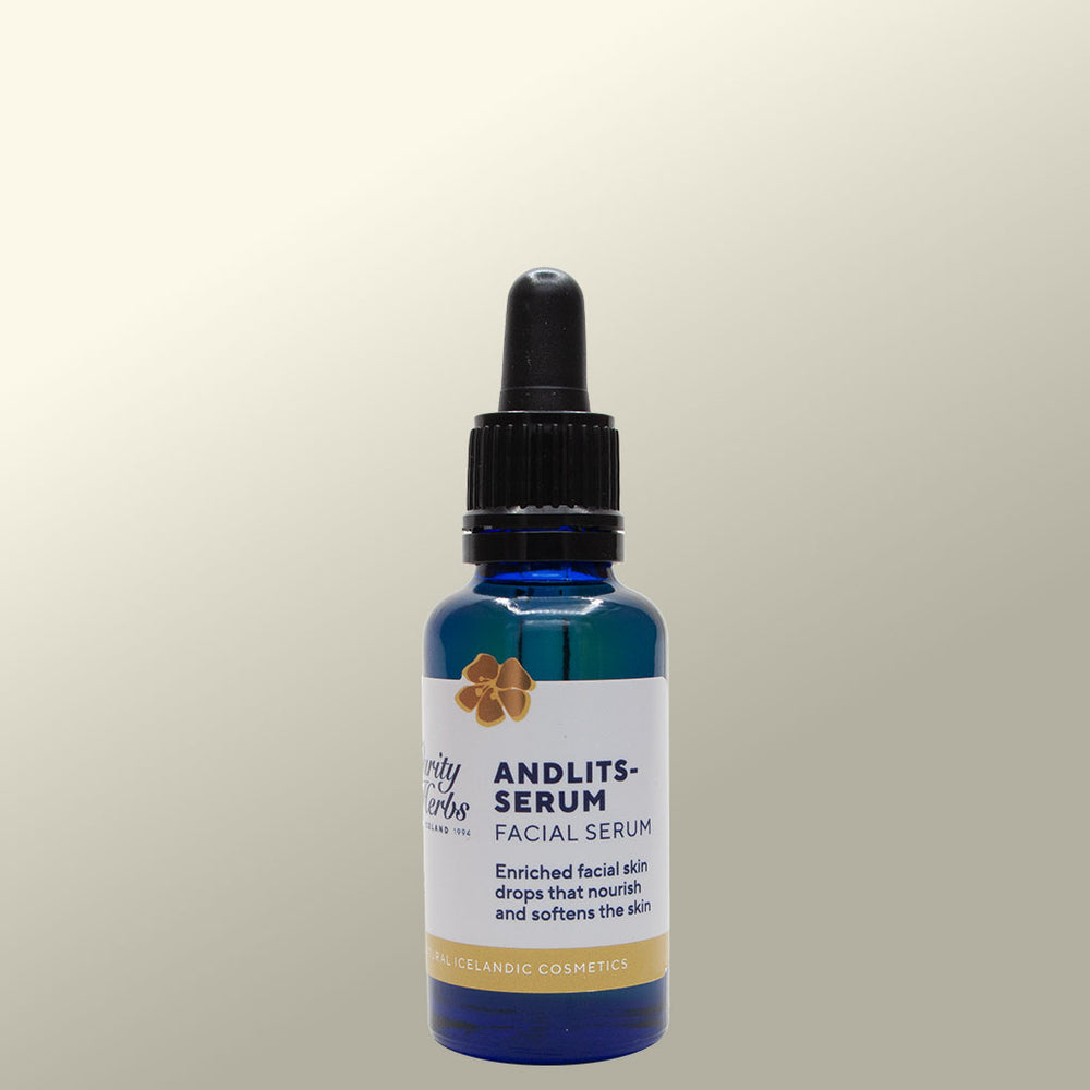 FACIAL SERUM (Andlitsserum) – Purity Herbs Iceland