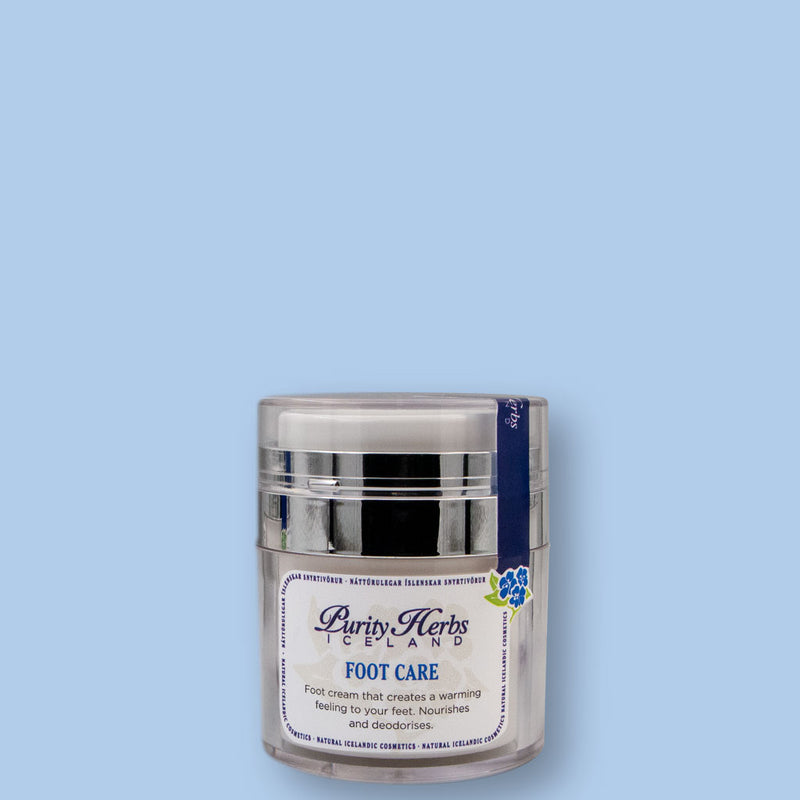 Foot Care, natural foot cream that heats up your feet by increasing blood circulation when massaged into the skin. This repair cream contains herbal extracts and a variety of essential oils with softening and mending properties.