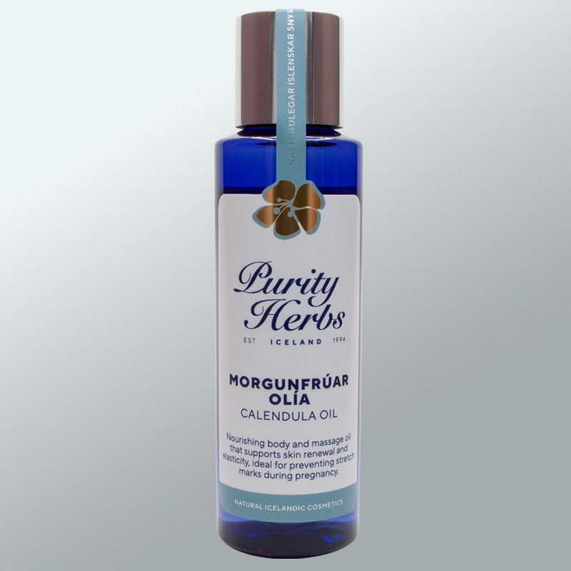 CALENDULA OIL (Morgunfrúarolía) – Purity Herbs Iceland