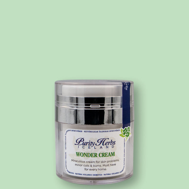 Wonder Cream is Purity Herbs first product. Has very curative effects on many skin disorders.