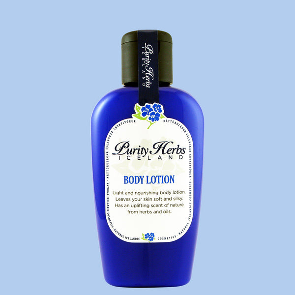 Body lotion. Light refreshing, perfect for all skin types. Provides skin with vitamin A and E and contains Shea butter and olive oil. Leaves skin moisturized.
