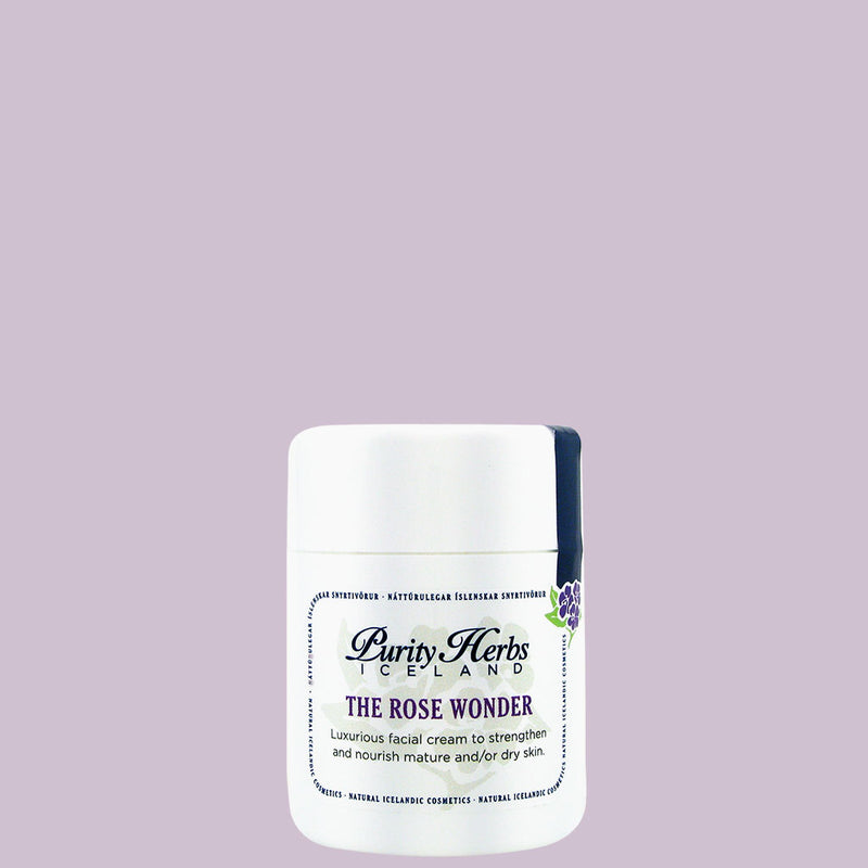 Facial cream to strengthen and nourish mature, dry or malnourished skin.